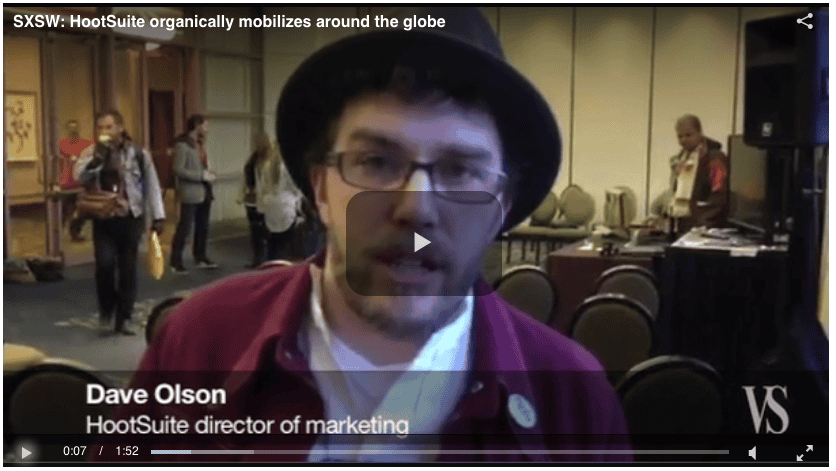 dave at SXSW for Van Sun