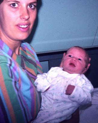 Me and Mom, a great pair from day one