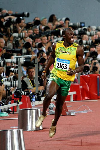 Beijing Olympics: Usain Bolt Breaks The World Record (Men's 100 Meters) 