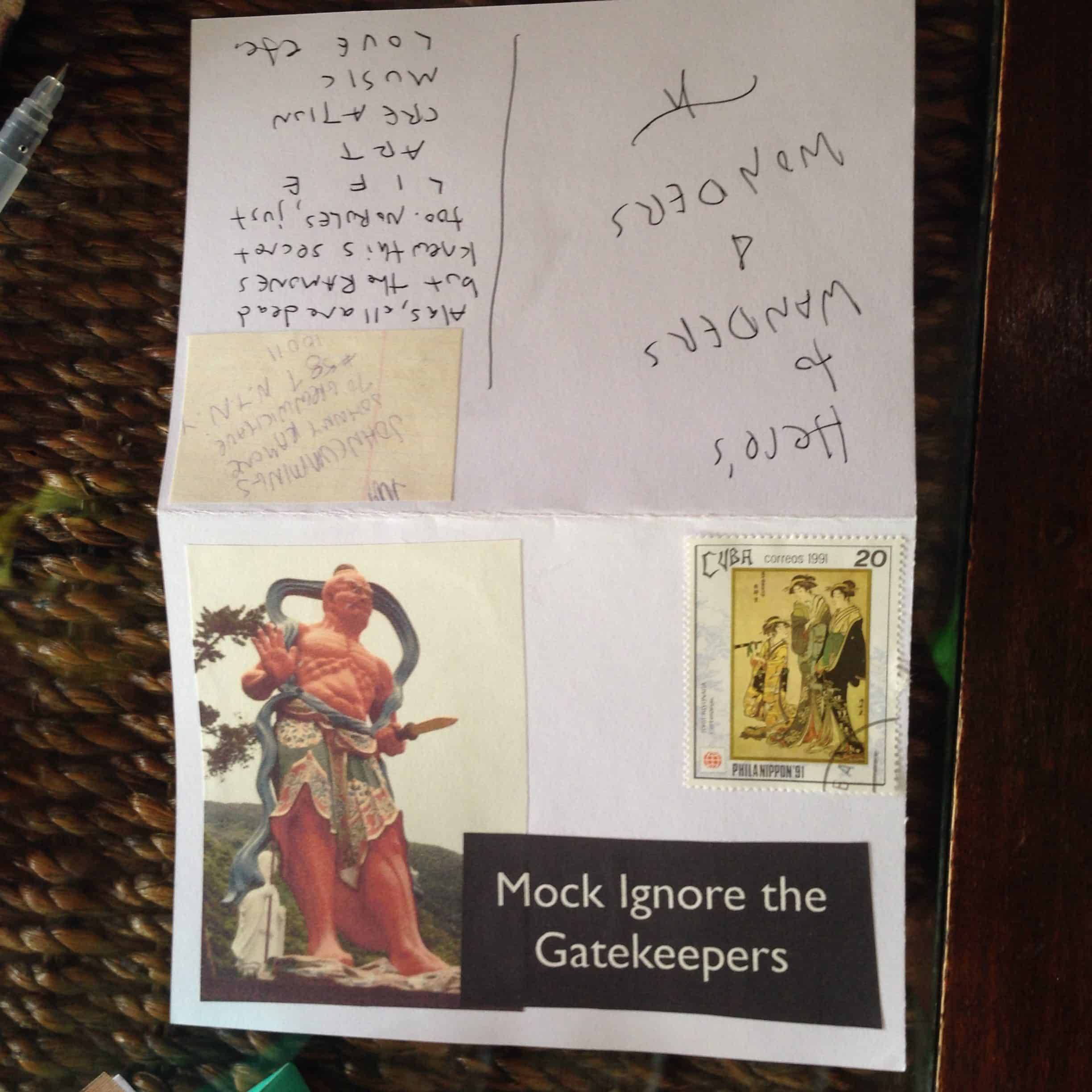 Greetz from Elsewhere: Mock / Ignore the Gatekeepers